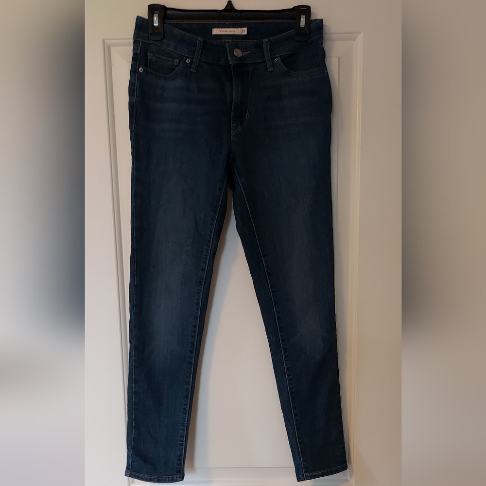 Levis 711 Skinny Ankle Women's Jeans Medium Wash Size 26